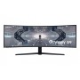 Samsung Odyssey Monitor Gaming G9 (C49G95), Curvo (1000R), 49", 5120x1440 (Dual QHD), 32:9, HDR, Pannello (LC49G95TSSRXEN_PROMO)