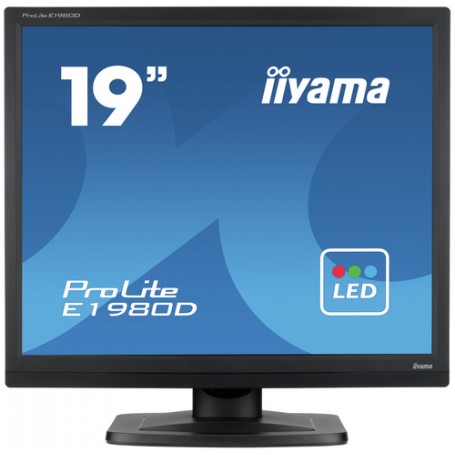 iiyama ProLite E1980D-B1 LED display 48,3 cm (19") 1280 x 1024 Pixel XGA Nero (E1980D-B1)