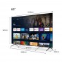 TV TCL 65C725 QLED 4K Android TV Grey DVB-T2/S2 (65C725_PROMO)