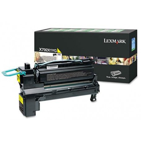 Lexmark X792X1YG cartuccia toner 1 pz Originale Giallo (X792X1YG)