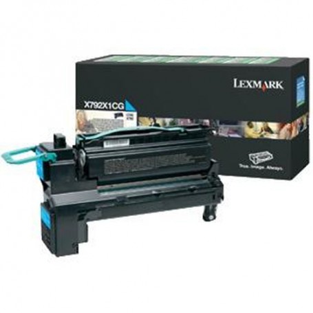 Lexmark X792X1CG cartuccia toner 1 pz Originale Ciano (X792X1CG)