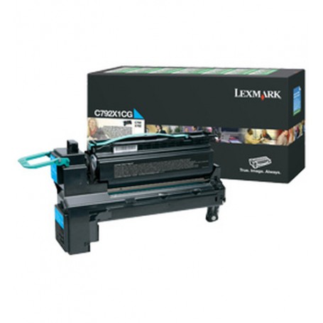 Lexmark C792X1CG cartuccia toner 1 pz Originale Ciano (C792X1CG)