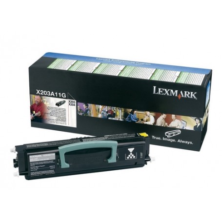 Lexmark X203A11G cartuccia toner 1 pz Originale Nero (X203A11G)