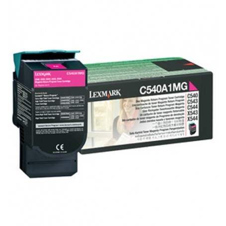 Lexmark C540A1MG cartuccia toner 1 pz Originale Magenta (C540A1MG)