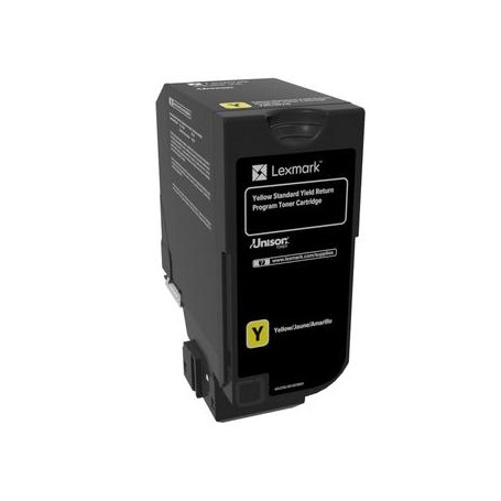 Lexmark 74C2SY0 cartuccia toner 1 pz Originale Giallo (74C2SY0)