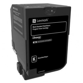 Lexmark 74C2SK0 cartuccia toner 1 pz Originale Nero (74C2SK0)