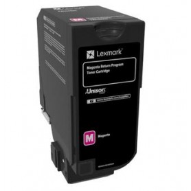 Lexmark 74C20M0 cartuccia toner 1 pz Originale Magenta (74C20M0)