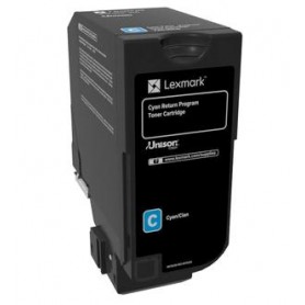 Lexmark 74C20C0 cartuccia toner 1 pz Originale Ciano (74C20C0)
