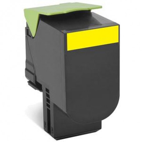 Lexmark 802XY cartuccia toner 1 pz Originale Giallo (80C2XY0)
