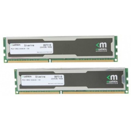 Mushkin Silverline-Serie memoria 16 GB 2 x 8 GB DDR3 1333 MHz (997018)
