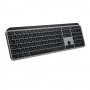 Logitech MX Keys for Mac tastiera RF senza fili + Bluetooth AZERTY Francese Alluminio, Nero (920-009554)