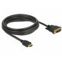 DeLOCK 85655 cavo e adattatore video 3 m HDMI tipo A (Standard) DVI Nero (85655)