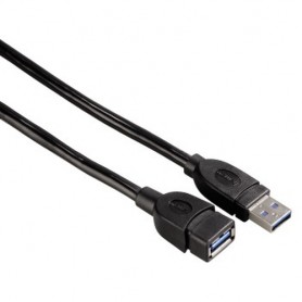 Hama 1.8m USB 3.0 cavo USB 1,8 m Nero (54505)