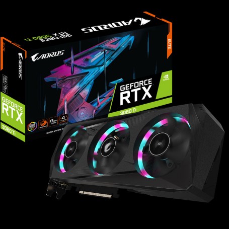 Gigabyte GeForce RTX 3060Ti AORUS ELITE 8GB GDDR6 rev 2.0 (LHR) (GV-N306TAORUS E-8GD2_PROMO)