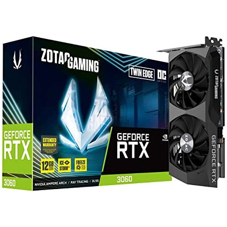 ZOTAC GeForce RTX 3060 Twin Edge OC 12GB GDDR6 (LHR) (ZT-A30600H-10M_PROMO)