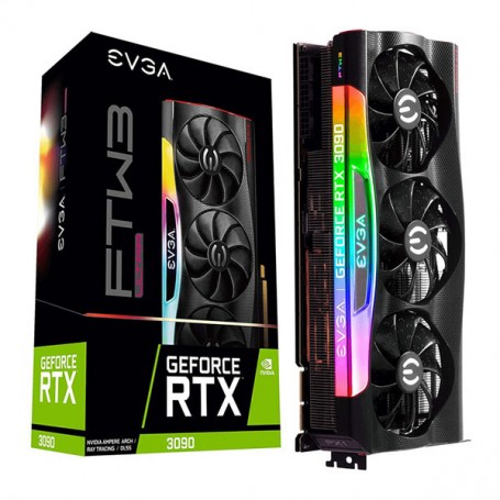 EVGA GeForce RTX 3090 FTW3 ULTRA GAMING 24GB GDDR6 (Non-LHR) (24G-P5-3987-KR_PROMO)