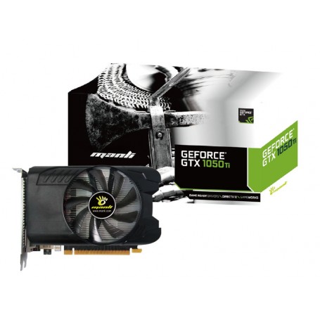 Manli GeForce GTX 1050Ti 4GB GDDR5 (Non-LHR) N4521050TIF3702 (N4521050TIF3702_PROMO)