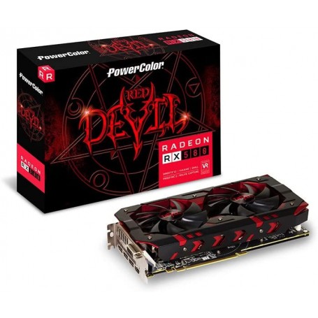 PowerColor Radeon RX 580 Red Devil 8GB GDDR5 (Non-LHR) 580 8GD5-3DH/OC (580 8GD5-3DH/OC_PROMO)