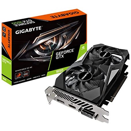 Gigabyte GeForce GTX 1650 4GB Windforce OC (Non-LHR) GV-N1656WF2OC-4GD (GV-N1656WF2OC-4GD_PROMO)