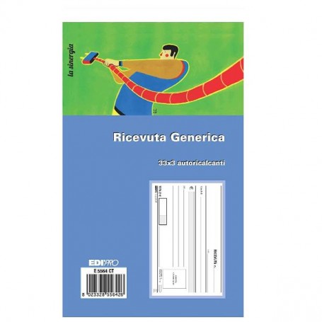 CF10BLOCCO RICEVUTA GEN33X3 RIC (E5564CT)