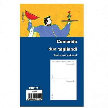 CF20BLOCCO COMANDE 25X3 RIC 2TAGLIA (E5911)