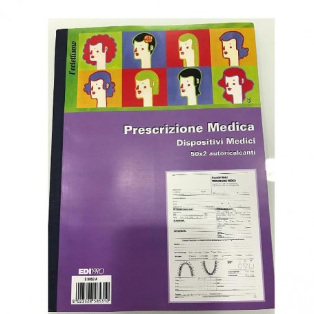 CF10BLOCCO PRESCRIZIONI MEDICHE (E5853A)