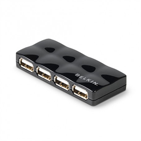 Belkin 4-Port USB 2.0 480 Mbit/s Nero (F5U404CWBLK)