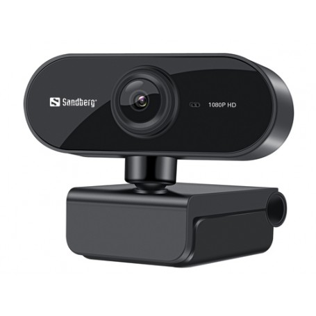 Sandberg Flex 1080P HD webcam 2 MP 1920 x 1080 Pixel Nero (133-97)