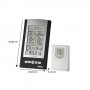 Hama EWS-800 Nero, Argento LCD Batteria (00186355)