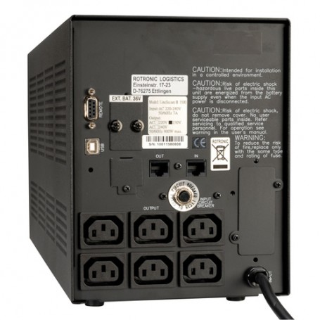 ROLINE LineSecure II 1500 A linea interattiva (19.40.1117)