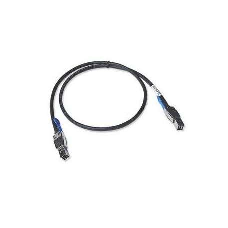 Broadcom L5-25201-00 cavo Serial Attached SCSI (SAS) Nero, Blu, Acciaio inossidabile (L5-25201-00)