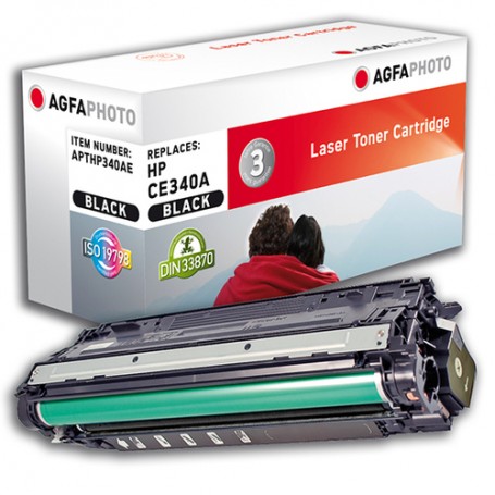 AgfaPhoto CE340A cartuccia toner 1 pz Nero (APTHP340AE)