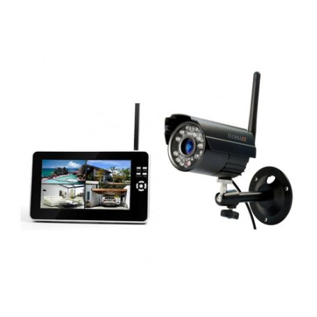 Technaxx Easy Security Camera Set TX-28 kit di videosorveglianza Con cavo e senza cavo 4 canali (4433)