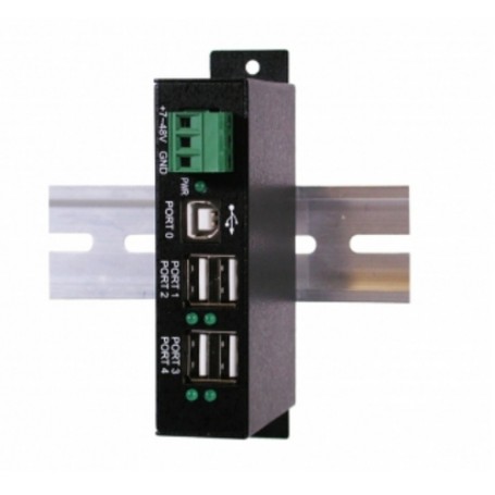 EXSYS EX-1163HMS-WT hub di interfaccia 480 Mbit/s Nero (EX-1163HMS-WT)