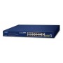 PLANET FGSW-1816HPS switch di rete Gestito L2 Fast Ethernet (10/100) Supporto Power over Ethernet (PoE) Blu (FGSW-1816HPS)