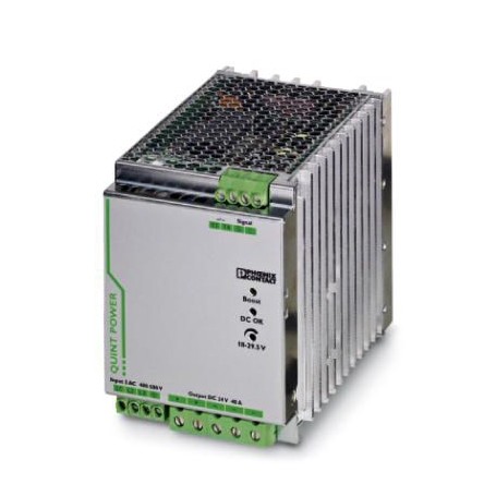 Phoenix Contact QUINT-PS/3AC/24DC/40 alimentatore per computer 960 W Verde, Grigio (2866802)