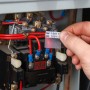 Brady BM71-31-427 etichetta per stampante Trasparente, Bianco Etichetta per stampante autoadesiva (114876)