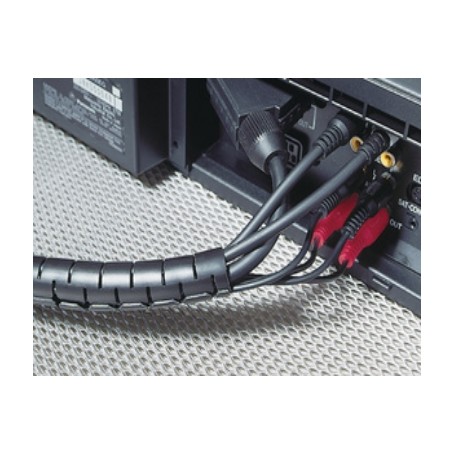 Hellermann Tyton HWPP25 Gestione cavo Nero (161-64401)