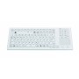 GETT Eingabegeräte tastiera USB QWERTZ Tedesco Bianco (KG22204)