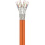 Goobay 91891 cavo di rete Arancione 100 m Cat7a S/FTP (S-STP) (91891)