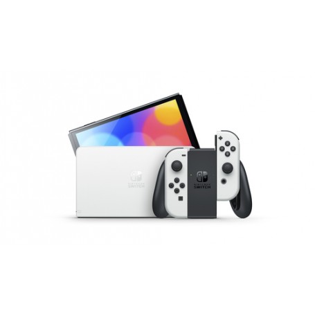 Nintendo Switch OLED console da gioco portatile 17,8 cm (7") 64 GB Touch screen Wi-Fi Bianco (10007454) (10007454_PROMO)