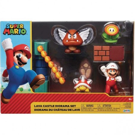 NINTENDO-SM DIORAMA SET CASTEL LAVA (400154)