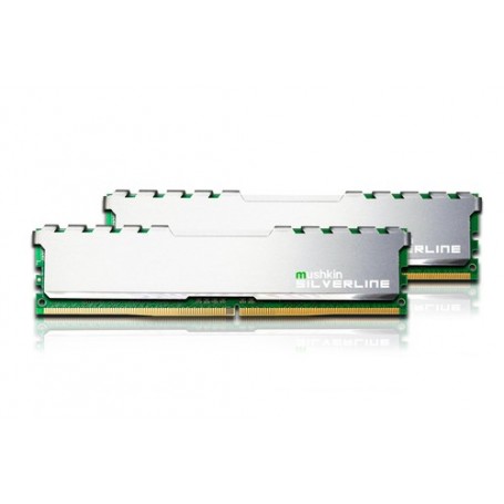 Mushkin Silverline memoria 16 GB 2 x 8 GB DDR4 2666 MHz (MSL4U266KF8GX2)
