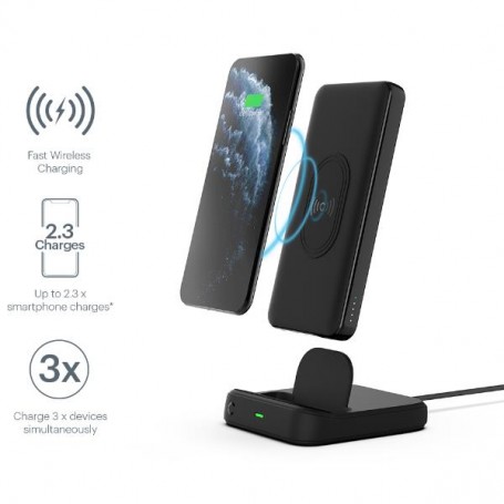 10K MAH WIRELESS PB + CHARGING DOCK (CY3106PBCHE)