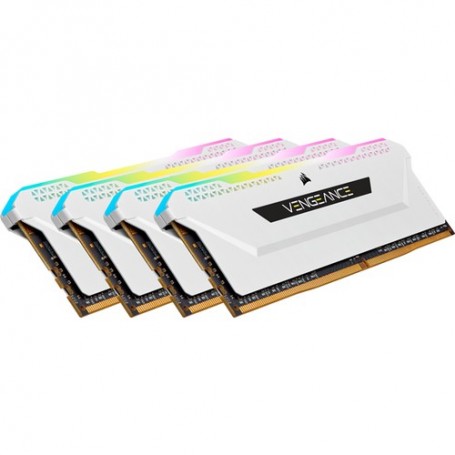 Corsair Vengeance CMH32GX4M4E3200C16W memoria 32 GB 4 x 8 GB DDR4 3200 MHz (CMH32GX4M4E3200C16W)