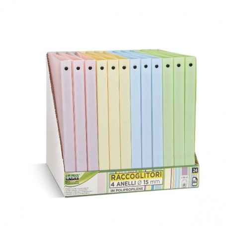 RACCOGLIT.PASTEL 4ANELLI DIAM.15 (80981)