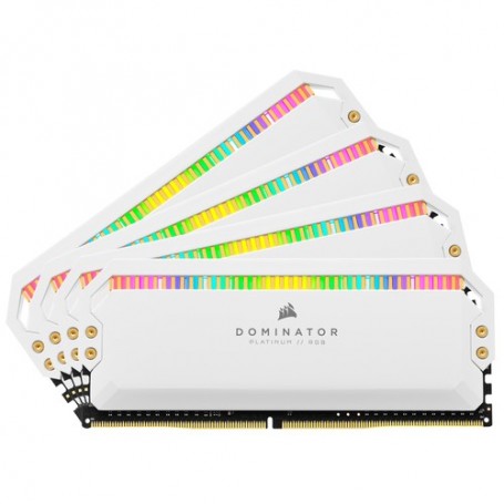 Corsair Dominator CMT32GX4M4Z3200C16W memoria 32 GB 4 x 8 GB DDR4 3200 MHz (CMT32GX4M4Z3200C16W)