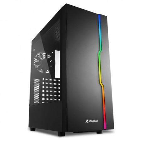 Sharkoon RGB Slider Midi Tower Nero (4044951029846)