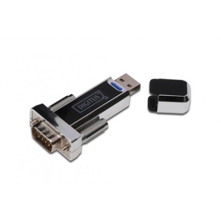 Digitus DA-70155-1 adattatore per inversione del genere dei cavi USB 1.1 D-SUB Nero (DA-70155-1)
