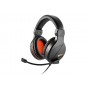 Sharkoon RUSH ER3 Cuffia Padiglione auricolare Connettore 3.5 mm Nero, Rosso (4044951021697)